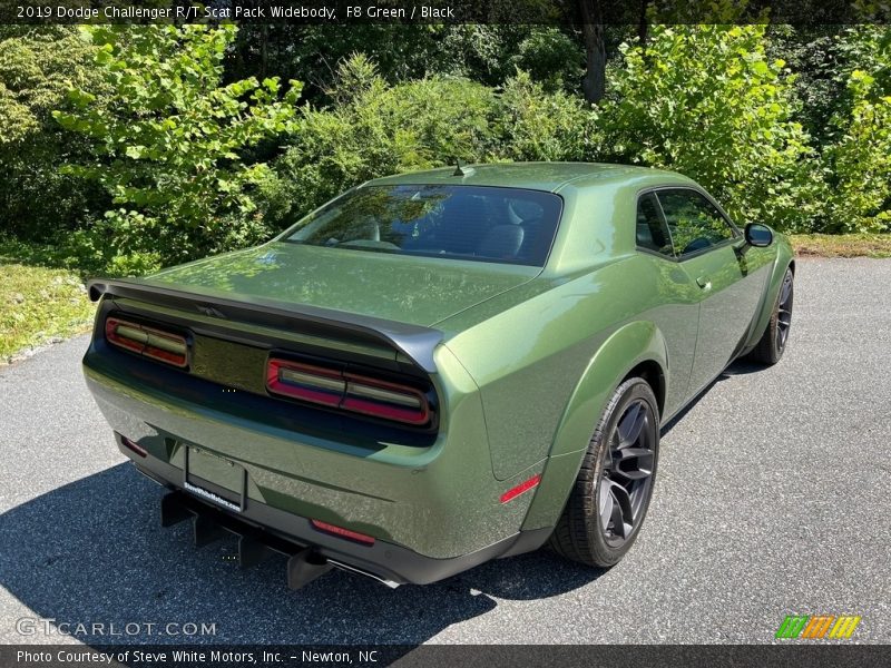 F8 Green / Black 2019 Dodge Challenger R/T Scat Pack Widebody