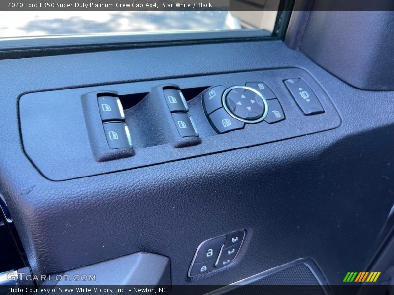 Star White / Black 2020 Ford F350 Super Duty Platinum Crew Cab 4x4
