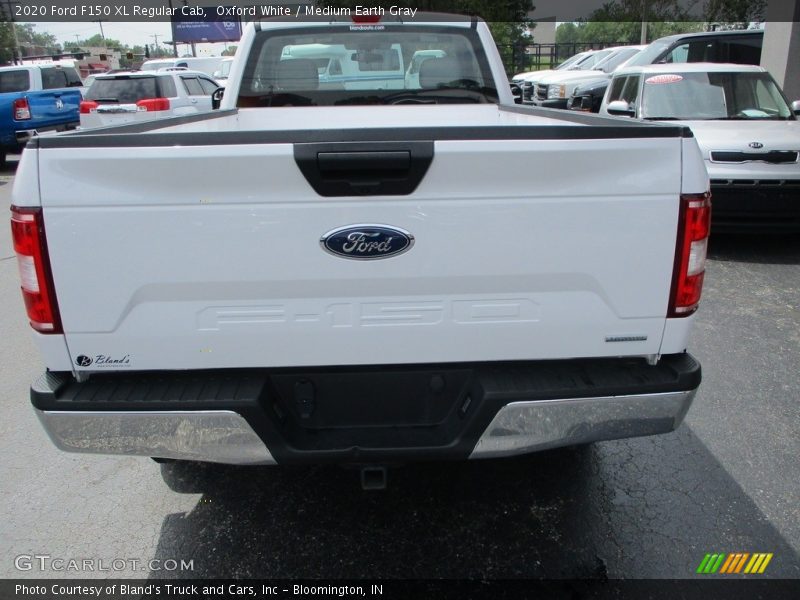 Oxford White / Medium Earth Gray 2020 Ford F150 XL Regular Cab