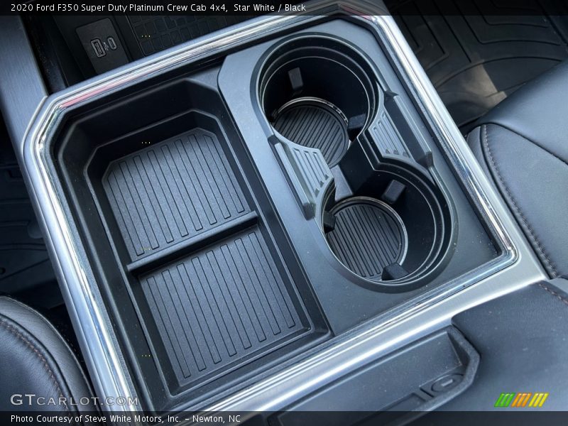 Star White / Black 2020 Ford F350 Super Duty Platinum Crew Cab 4x4