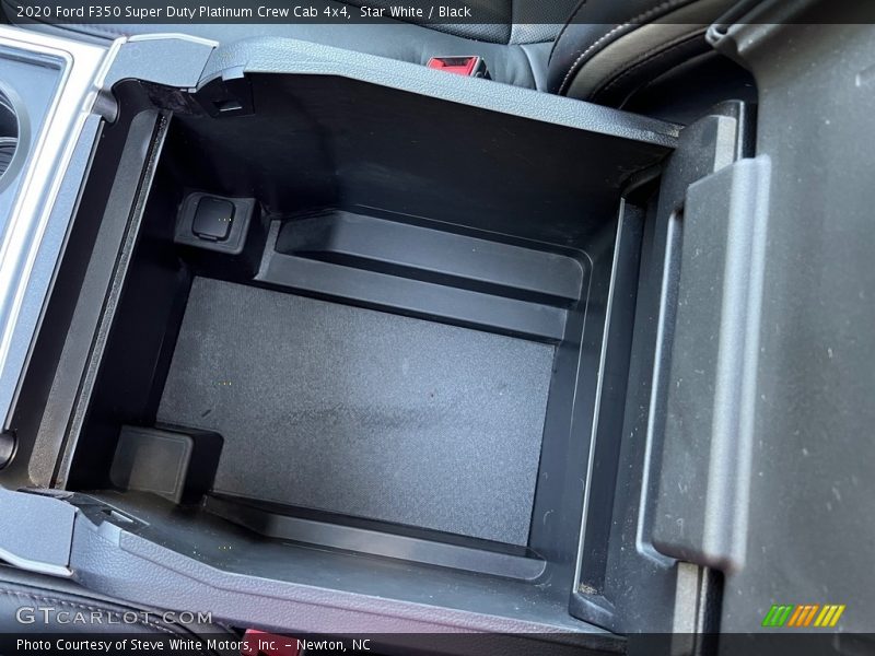Star White / Black 2020 Ford F350 Super Duty Platinum Crew Cab 4x4