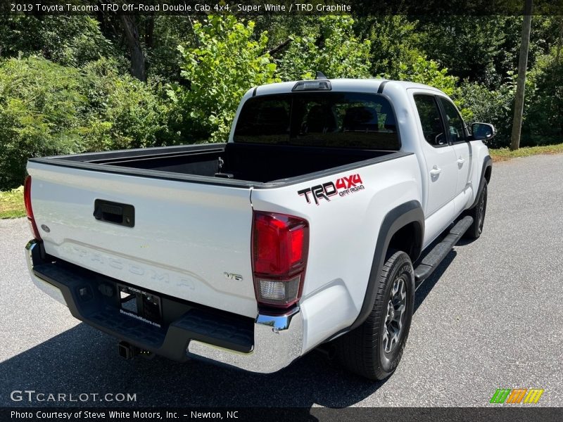 Super White / TRD Graphite 2019 Toyota Tacoma TRD Off-Road Double Cab 4x4