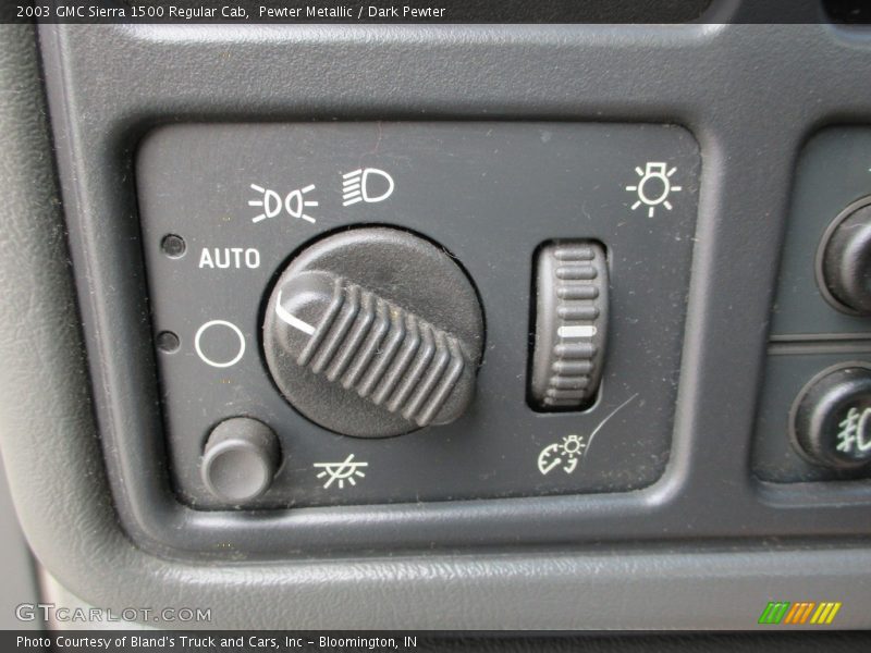 Pewter Metallic / Dark Pewter 2003 GMC Sierra 1500 Regular Cab