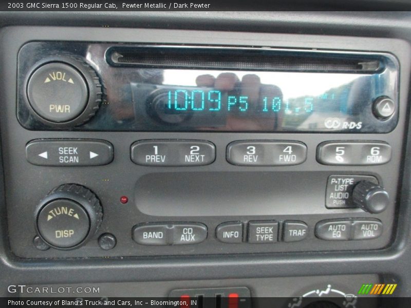 Pewter Metallic / Dark Pewter 2003 GMC Sierra 1500 Regular Cab