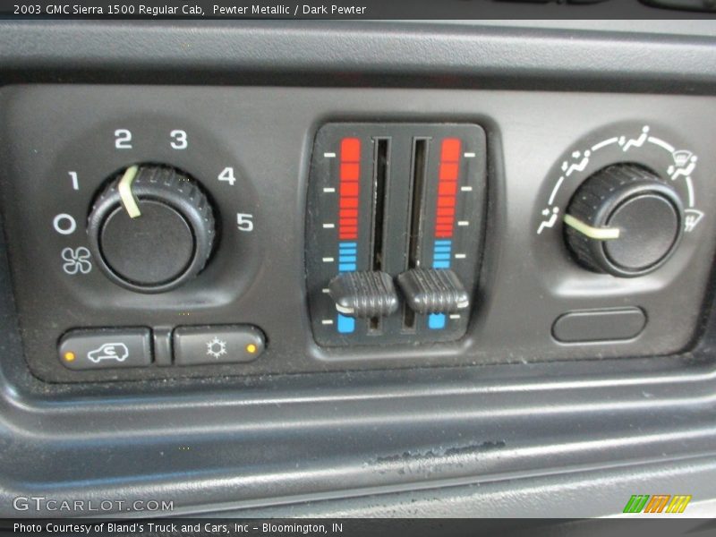 Pewter Metallic / Dark Pewter 2003 GMC Sierra 1500 Regular Cab