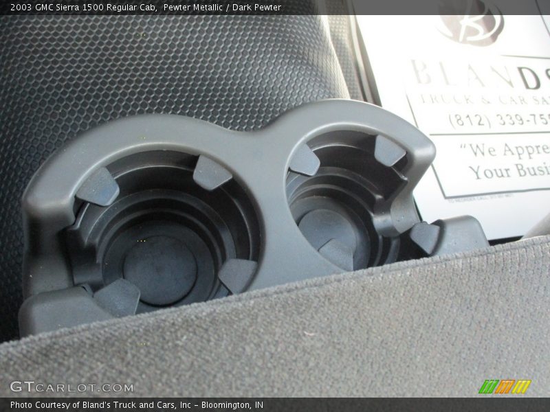 Pewter Metallic / Dark Pewter 2003 GMC Sierra 1500 Regular Cab