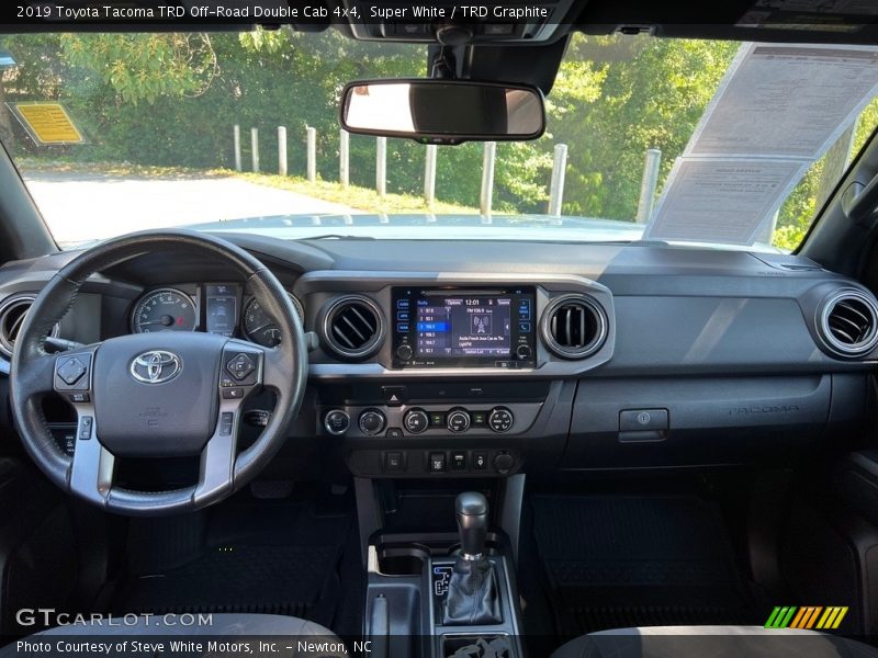 Dashboard of 2019 Tacoma TRD Off-Road Double Cab 4x4