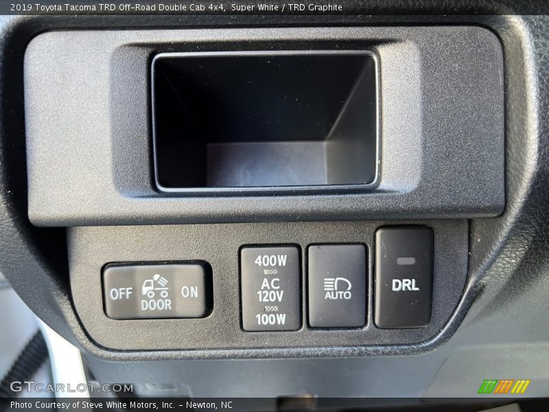 Controls of 2019 Tacoma TRD Off-Road Double Cab 4x4