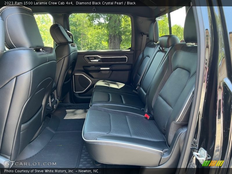 Rear Seat of 2023 1500 Laramie Crew Cab 4x4