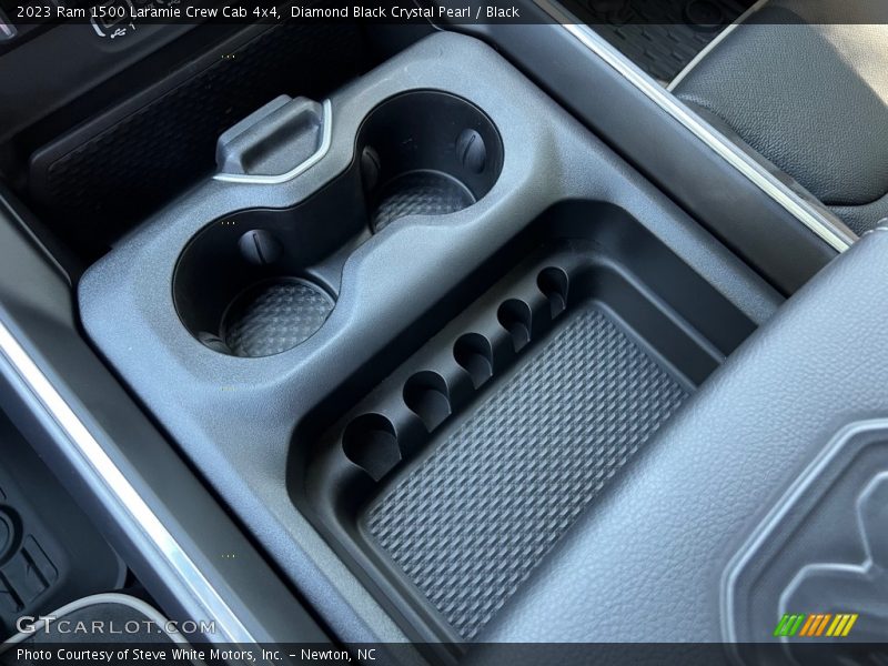 Diamond Black Crystal Pearl / Black 2023 Ram 1500 Laramie Crew Cab 4x4