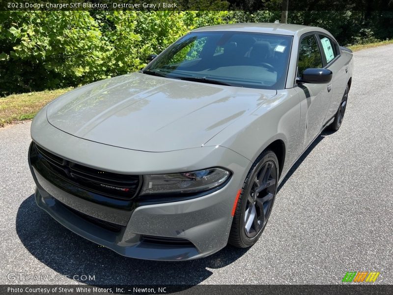 Destroyer Gray / Black 2023 Dodge Charger SXT Blacktop