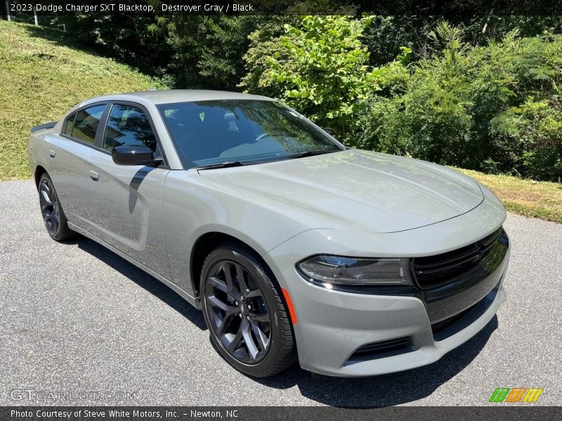Destroyer Gray / Black 2023 Dodge Charger SXT Blacktop