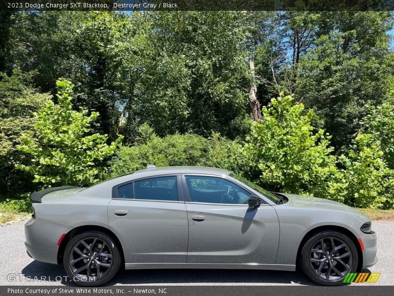 Destroyer Gray / Black 2023 Dodge Charger SXT Blacktop