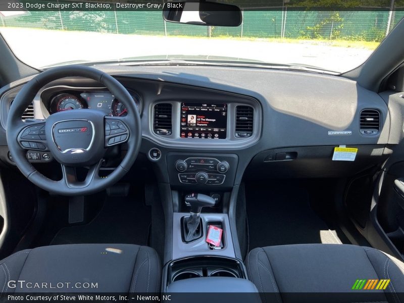 Destroyer Gray / Black 2023 Dodge Charger SXT Blacktop