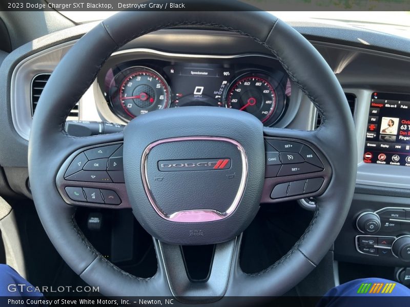 Destroyer Gray / Black 2023 Dodge Charger SXT Blacktop