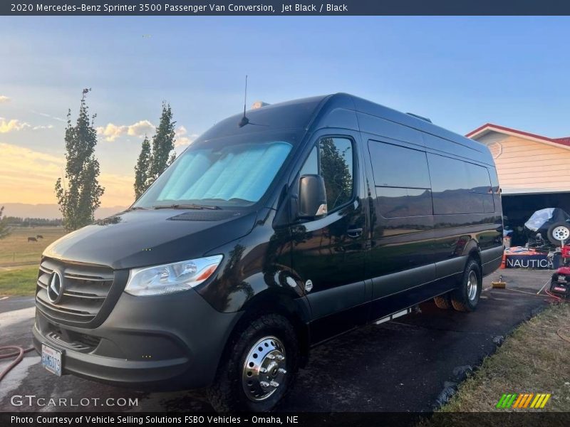 Jet Black / Black 2020 Mercedes-Benz Sprinter 3500 Passenger Van Conversion