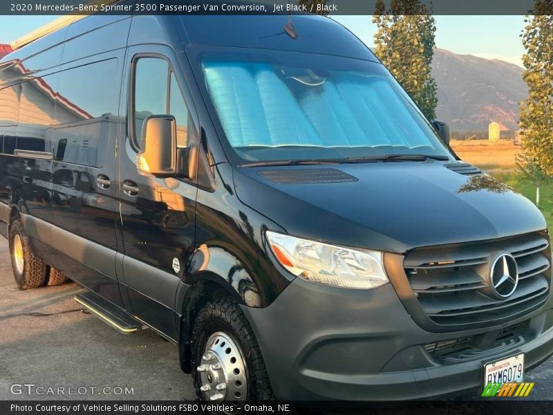 Jet Black / Black 2020 Mercedes-Benz Sprinter 3500 Passenger Van Conversion