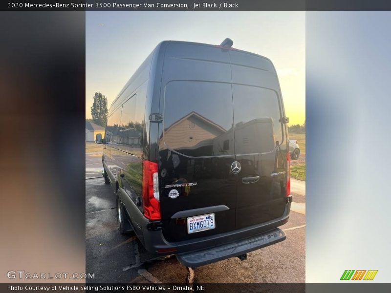 Jet Black / Black 2020 Mercedes-Benz Sprinter 3500 Passenger Van Conversion