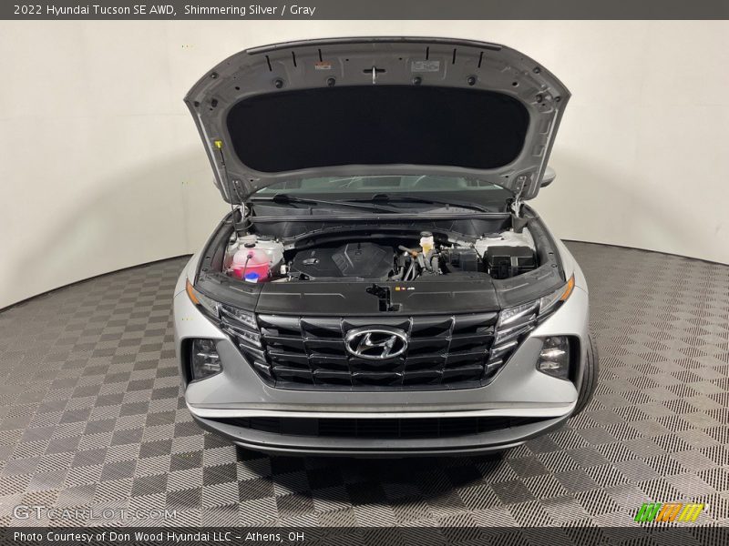Shimmering Silver / Gray 2022 Hyundai Tucson SE AWD