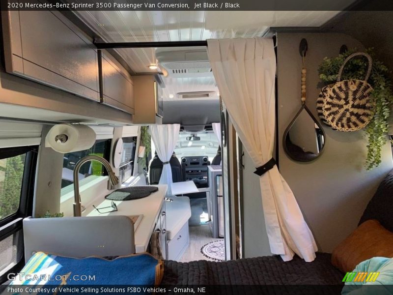 Jet Black / Black 2020 Mercedes-Benz Sprinter 3500 Passenger Van Conversion