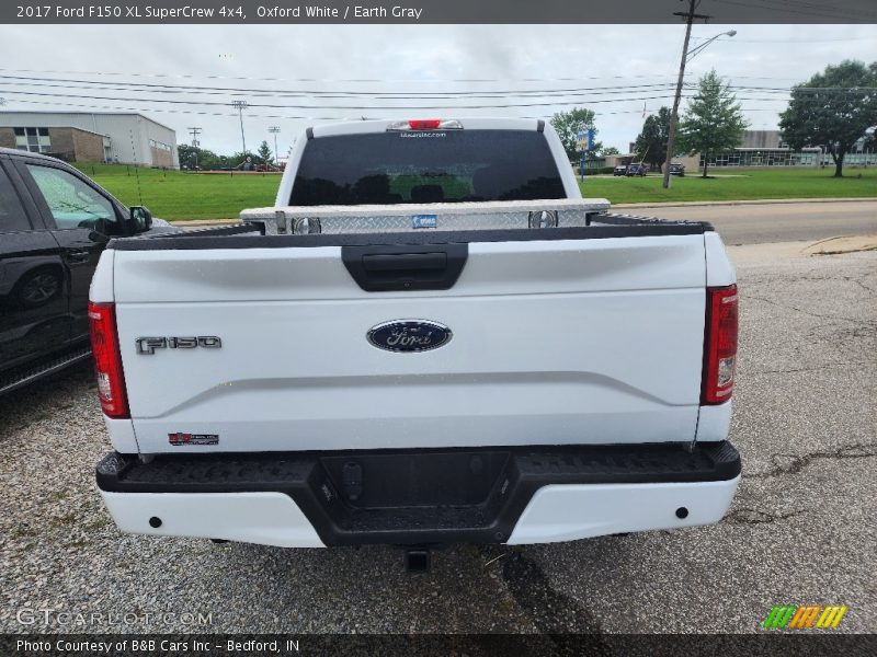 Oxford White / Earth Gray 2017 Ford F150 XL SuperCrew 4x4