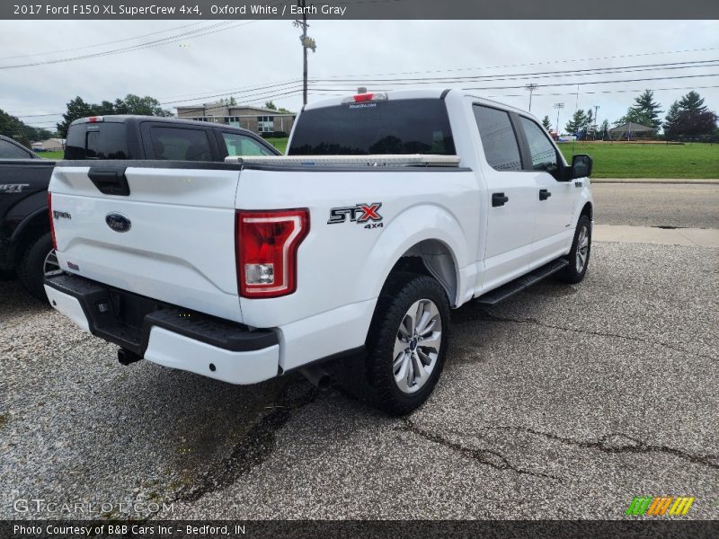 Oxford White / Earth Gray 2017 Ford F150 XL SuperCrew 4x4