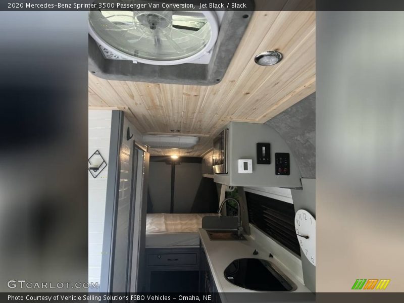 Jet Black / Black 2020 Mercedes-Benz Sprinter 3500 Passenger Van Conversion