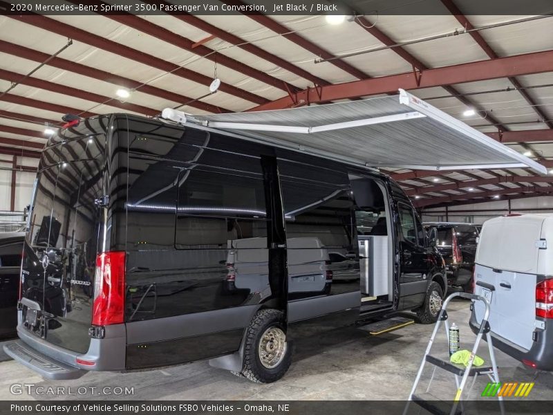 Jet Black / Black 2020 Mercedes-Benz Sprinter 3500 Passenger Van Conversion