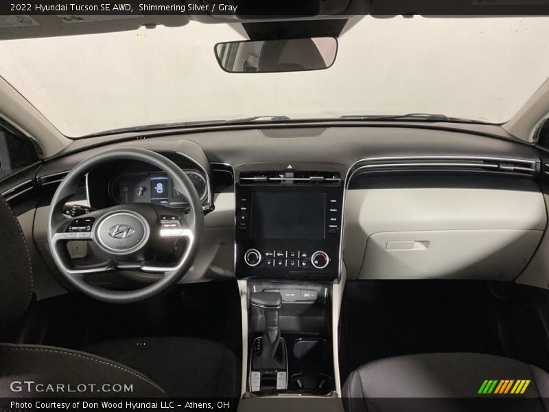 Shimmering Silver / Gray 2022 Hyundai Tucson SE AWD