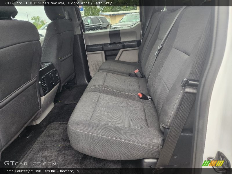 Rear Seat of 2017 F150 XL SuperCrew 4x4