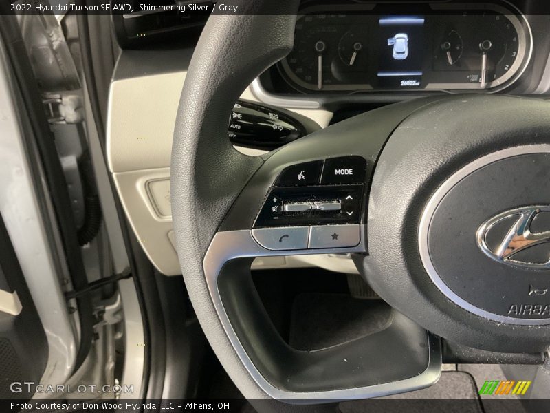 Shimmering Silver / Gray 2022 Hyundai Tucson SE AWD