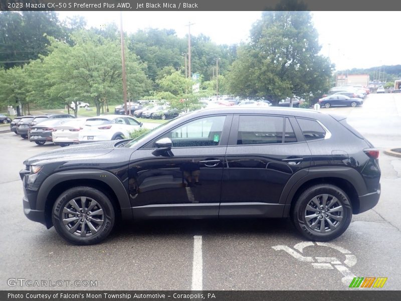 Jet Black Mica / Black 2023 Mazda CX-50 S Preferred Plus AWD