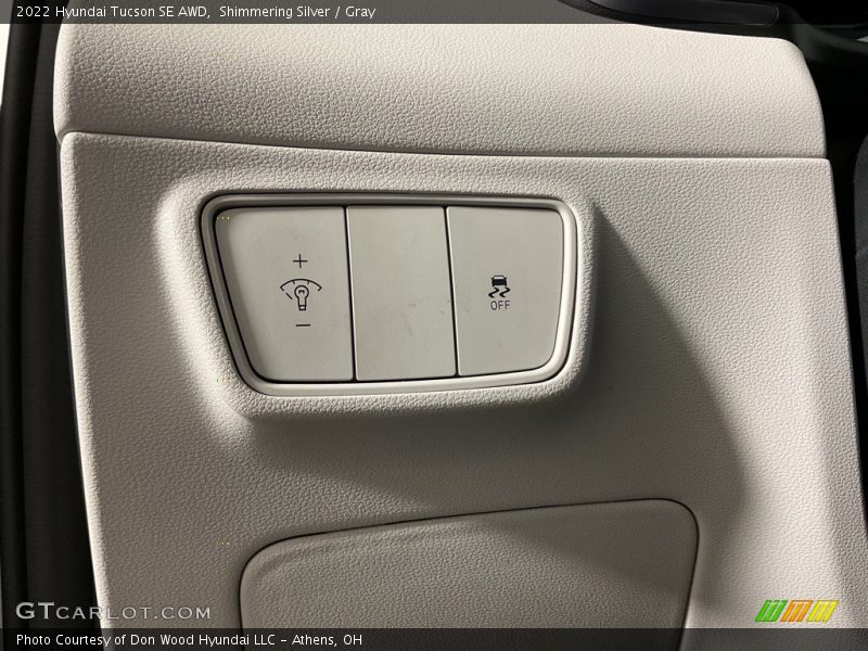 Shimmering Silver / Gray 2022 Hyundai Tucson SE AWD