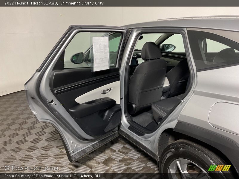 Shimmering Silver / Gray 2022 Hyundai Tucson SE AWD