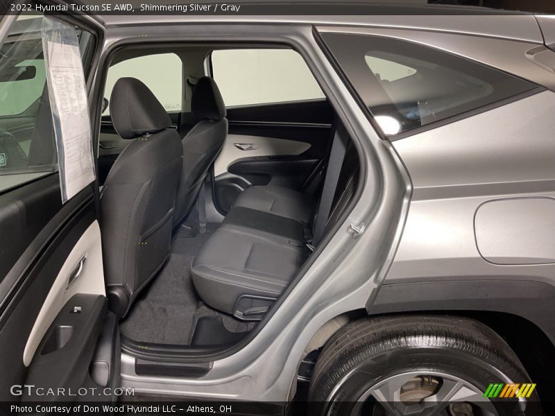 Shimmering Silver / Gray 2022 Hyundai Tucson SE AWD