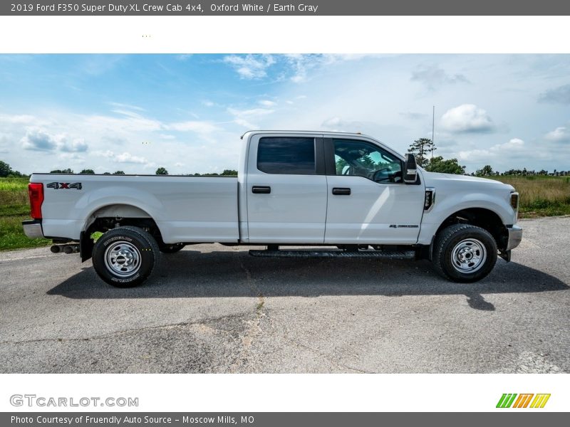 Oxford White / Earth Gray 2019 Ford F350 Super Duty XL Crew Cab 4x4