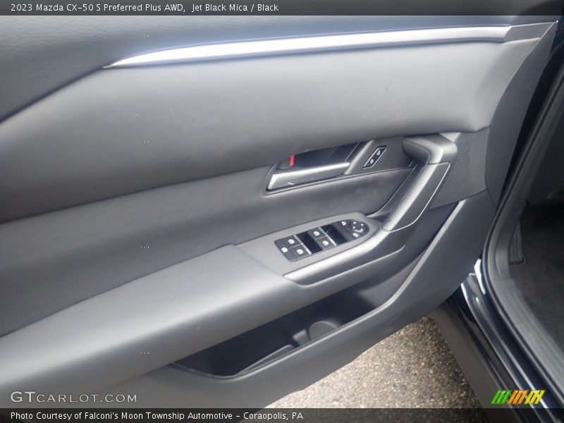 Jet Black Mica / Black 2023 Mazda CX-50 S Preferred Plus AWD