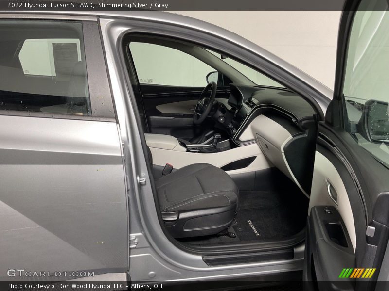 Shimmering Silver / Gray 2022 Hyundai Tucson SE AWD