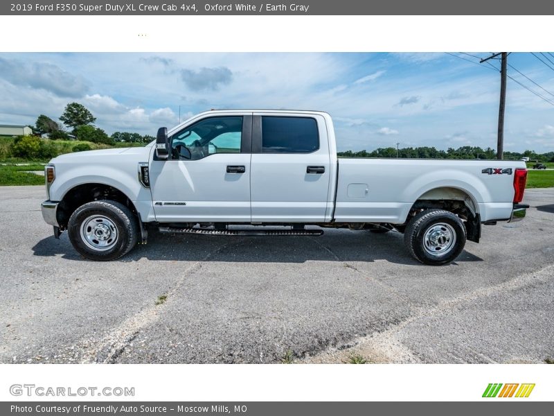 Oxford White / Earth Gray 2019 Ford F350 Super Duty XL Crew Cab 4x4
