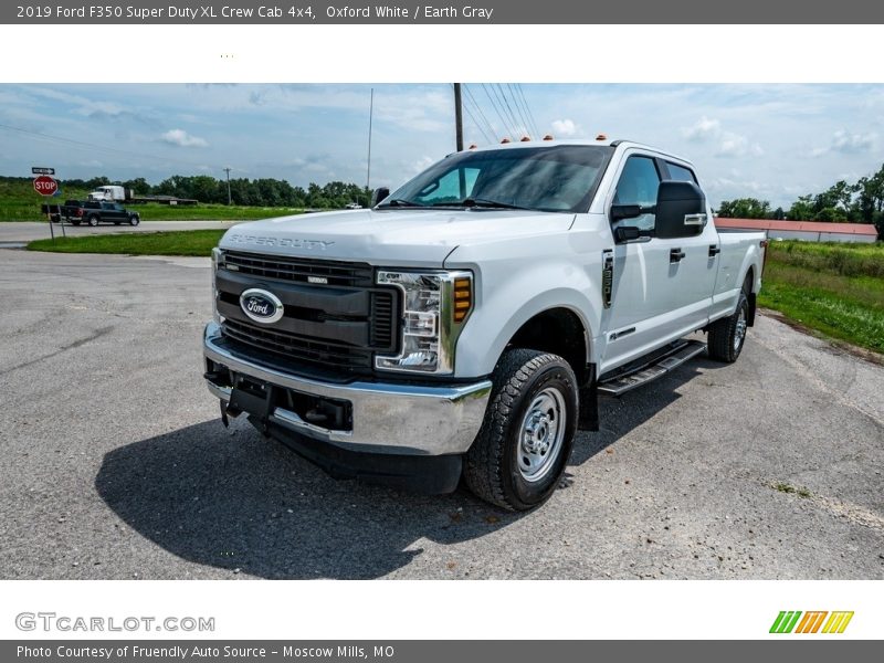 Oxford White / Earth Gray 2019 Ford F350 Super Duty XL Crew Cab 4x4