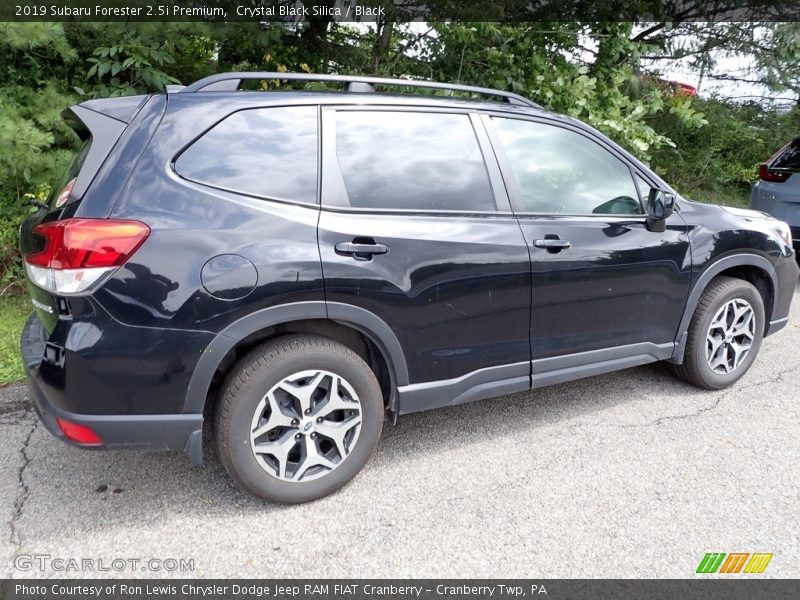 Crystal Black Silica / Black 2019 Subaru Forester 2.5i Premium