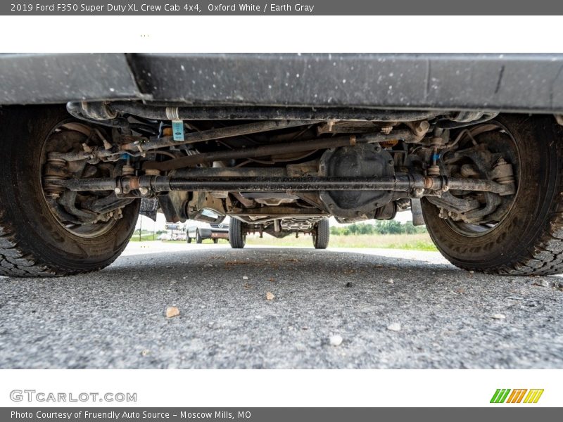 Oxford White / Earth Gray 2019 Ford F350 Super Duty XL Crew Cab 4x4