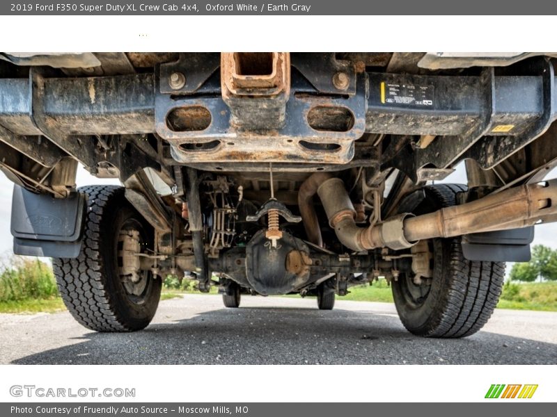 Oxford White / Earth Gray 2019 Ford F350 Super Duty XL Crew Cab 4x4