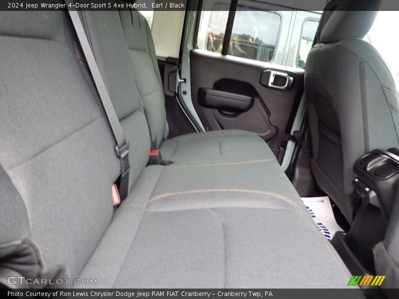Rear Seat of 2024 Wrangler 4-Door Sport S 4xe Hybrid