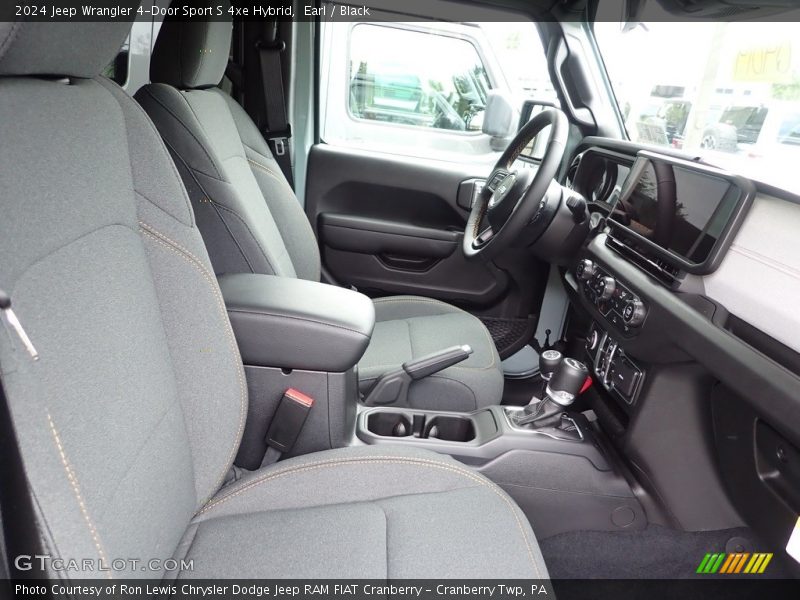 Front Seat of 2024 Wrangler 4-Door Sport S 4xe Hybrid