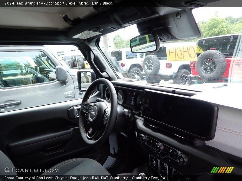Earl / Black 2024 Jeep Wrangler 4-Door Sport S 4xe Hybrid
