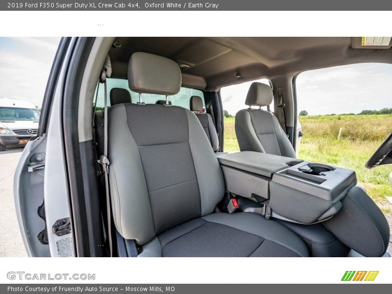 Oxford White / Earth Gray 2019 Ford F350 Super Duty XL Crew Cab 4x4