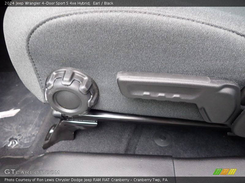 Front Seat of 2024 Wrangler 4-Door Sport S 4xe Hybrid