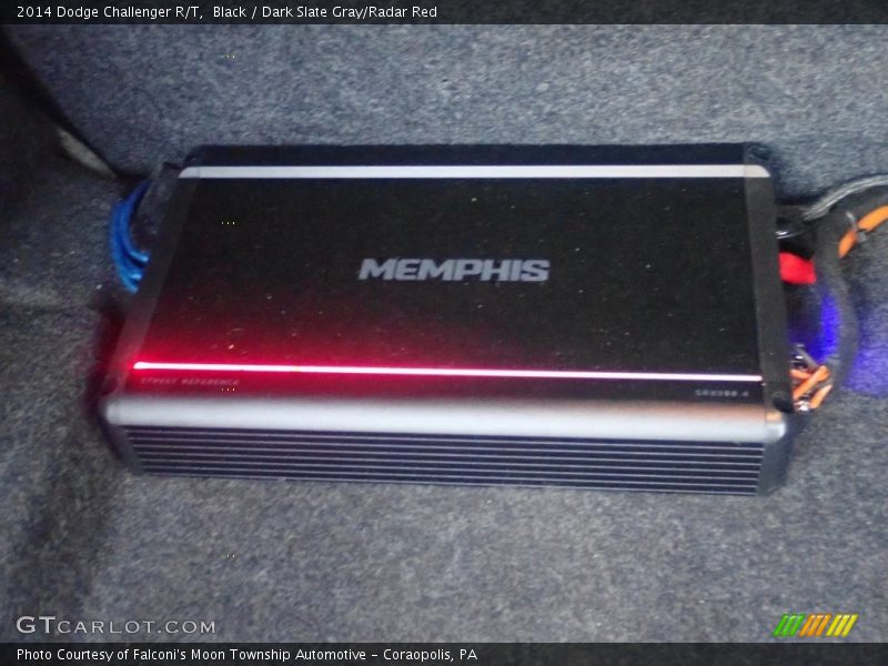 Black / Dark Slate Gray/Radar Red 2014 Dodge Challenger R/T