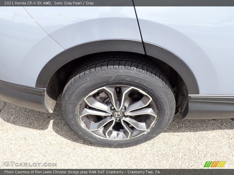 Sonic Gray Pearl / Gray 2021 Honda CR-V EX AWD